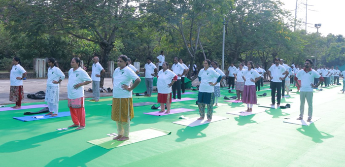 Madras Fertilizers Limited holds Yoga Day celebrations